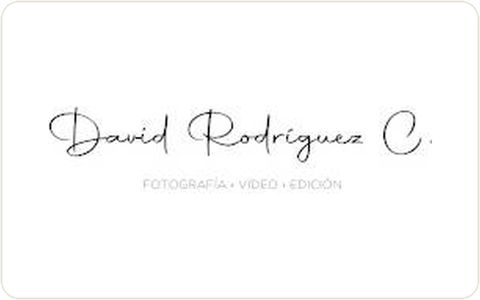Logo David Rodríguez C. Fotografía y Vídeo