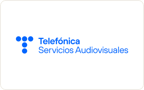 Logo Telefónica Servicios Audiovisuales